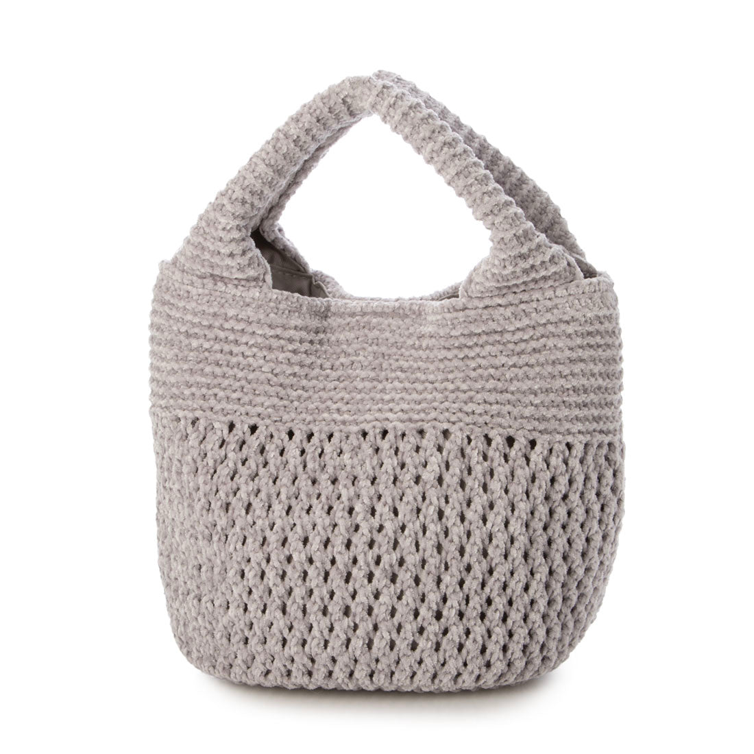 カシェリエ CACHELLIE C8759 KNIT MARU TOTE （グレー） グレー