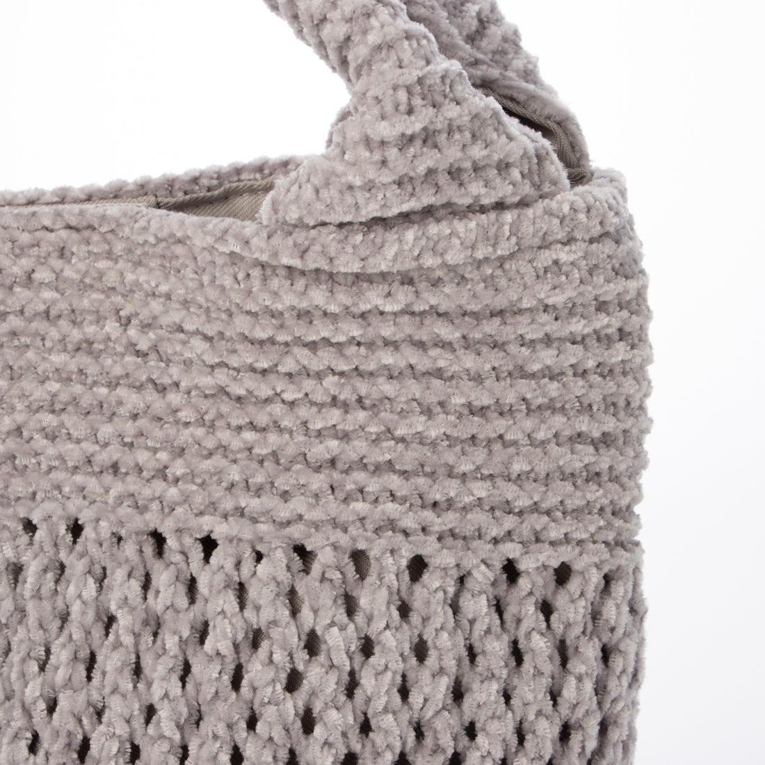 カシェリエ CACHELLIE C8759 KNIT MARU TOTE （グレー） グレー