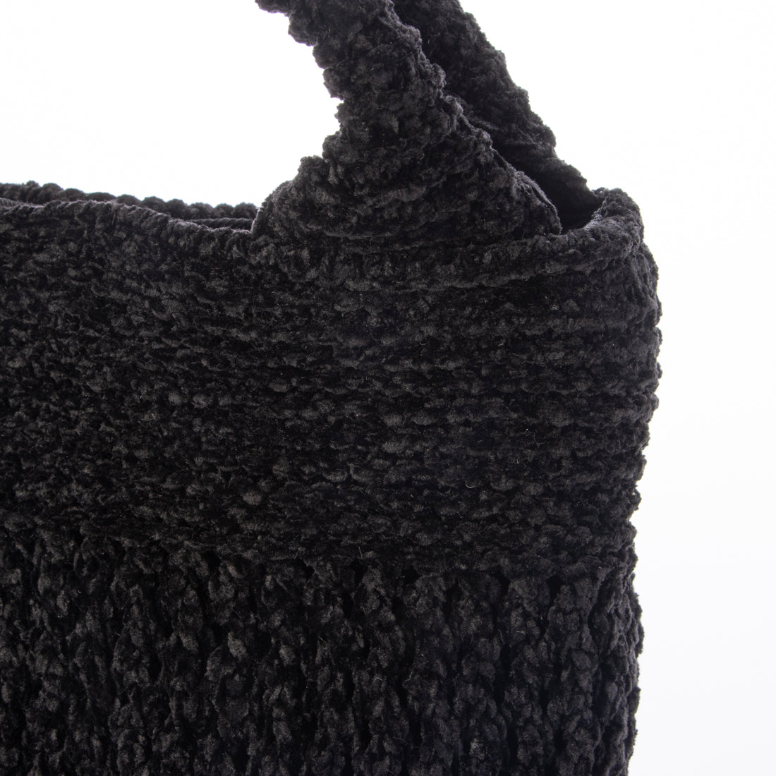 カシェリエ CACHELLIE C8759 KNIT MARU TOTE （ブラック） ブラック