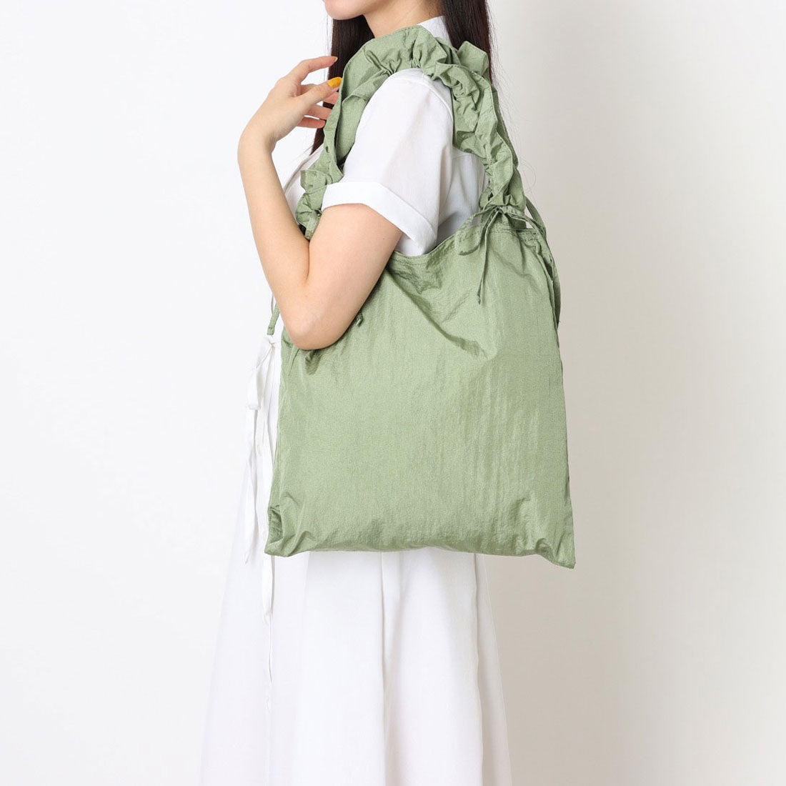 カシェリエ CACHELLIE C8755 GATHER RIBBON TOTE （ミント） ミント