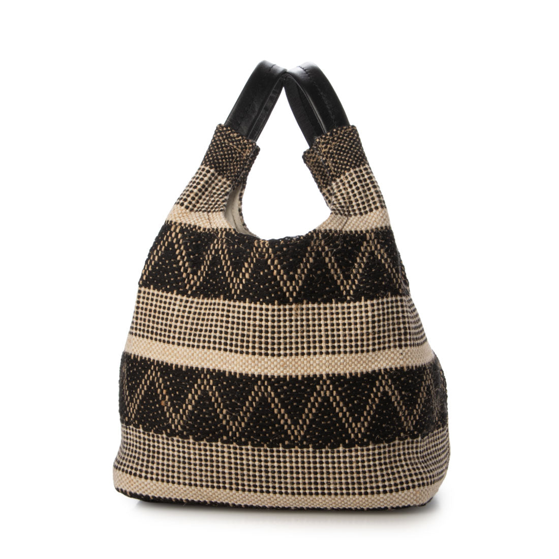 カシェリエ CACHELLIE C8796 JUTE LEATHER TOTE （トライアングル） トライアングル