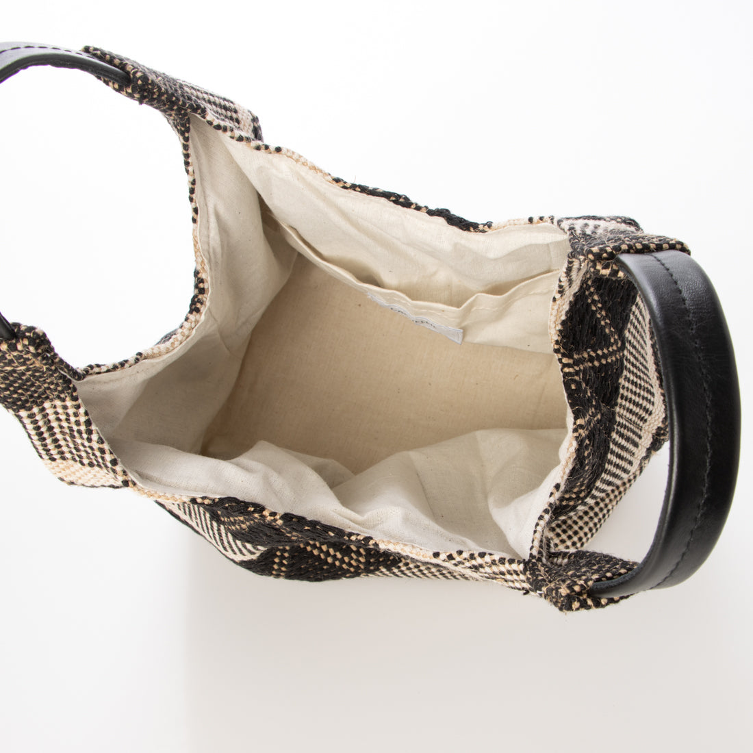 カシェリエ CACHELLIE C8796 JUTE LEATHER TOTE （トライアングル） トライアングル