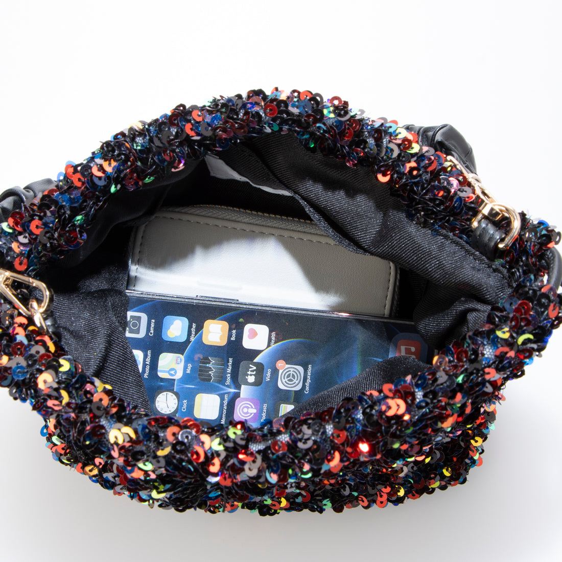カシェリエ CACHELLIE C8547 SPANGLE BAG