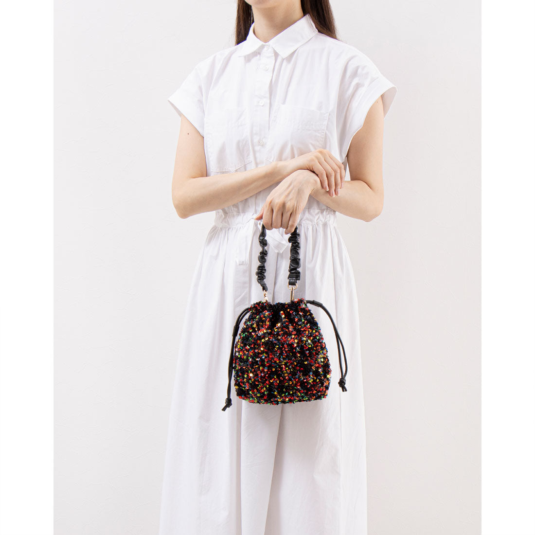 カシェリエ CACHELLIE C8547 SPANGLE BAG