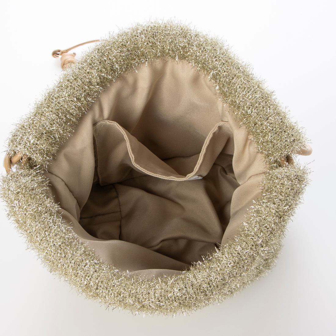 CACHELLIE C8513 金屬絲針織托特包