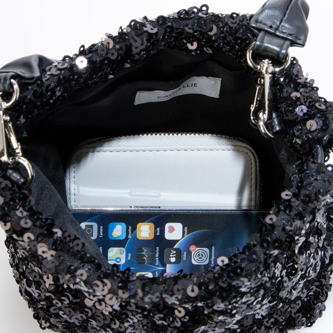 カシェリエ CACHELLIE C8547 SPANGLE BAG