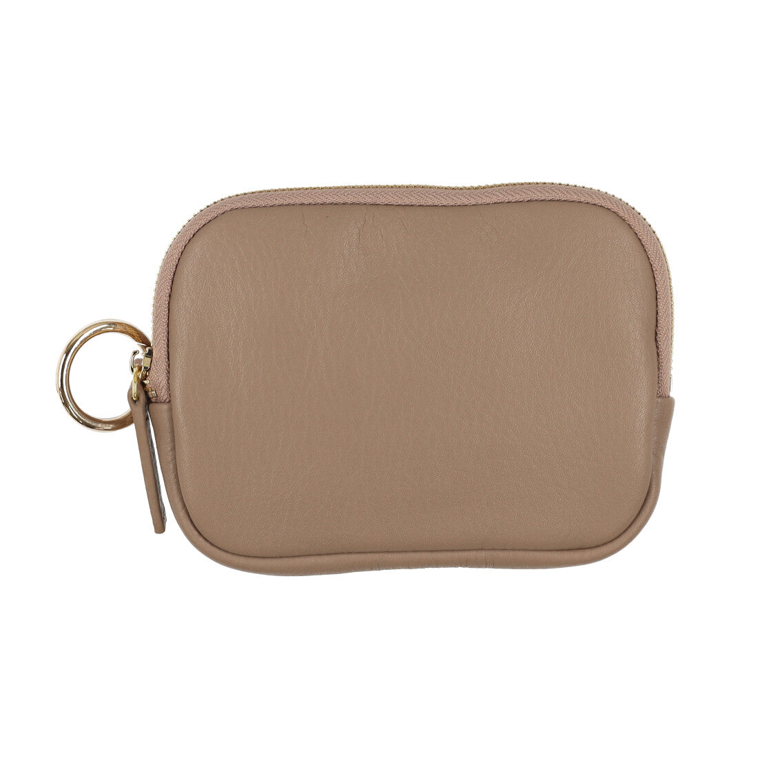 カシェリエ CACHELLIE C8707 LETHR ROUND SQUAR POUCH/L （グレージュ） グレージュ