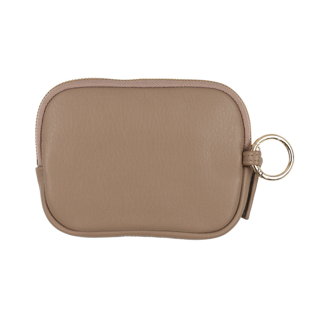 カシェリエ CACHELLIE C8707 LETHR ROUND SQUAR POUCH/L （グレージュ） グレージュ
