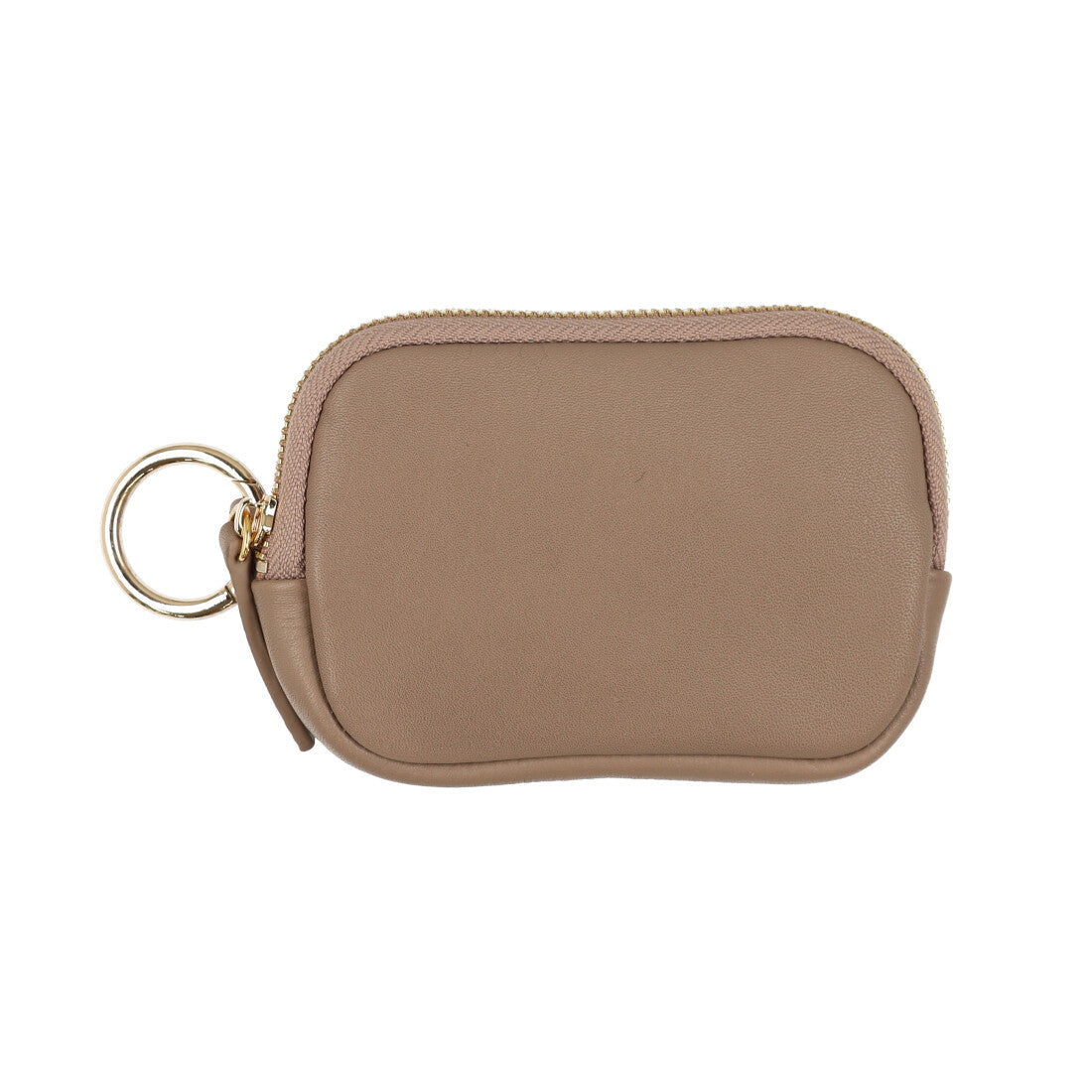 カシェリエ CACHELLIE C8706 LETHR ROUND SQUAR POUCH/M （グレージュ） グレージュ