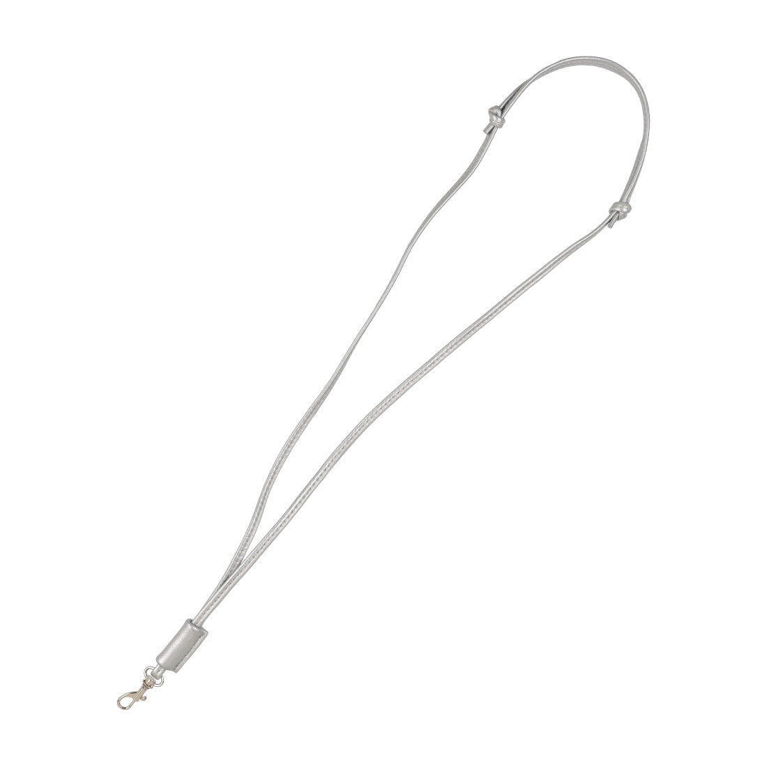 カシェリエ CACHELLIE C8742 LEATHER SHOULDER STRAP （シルバー） シルバー