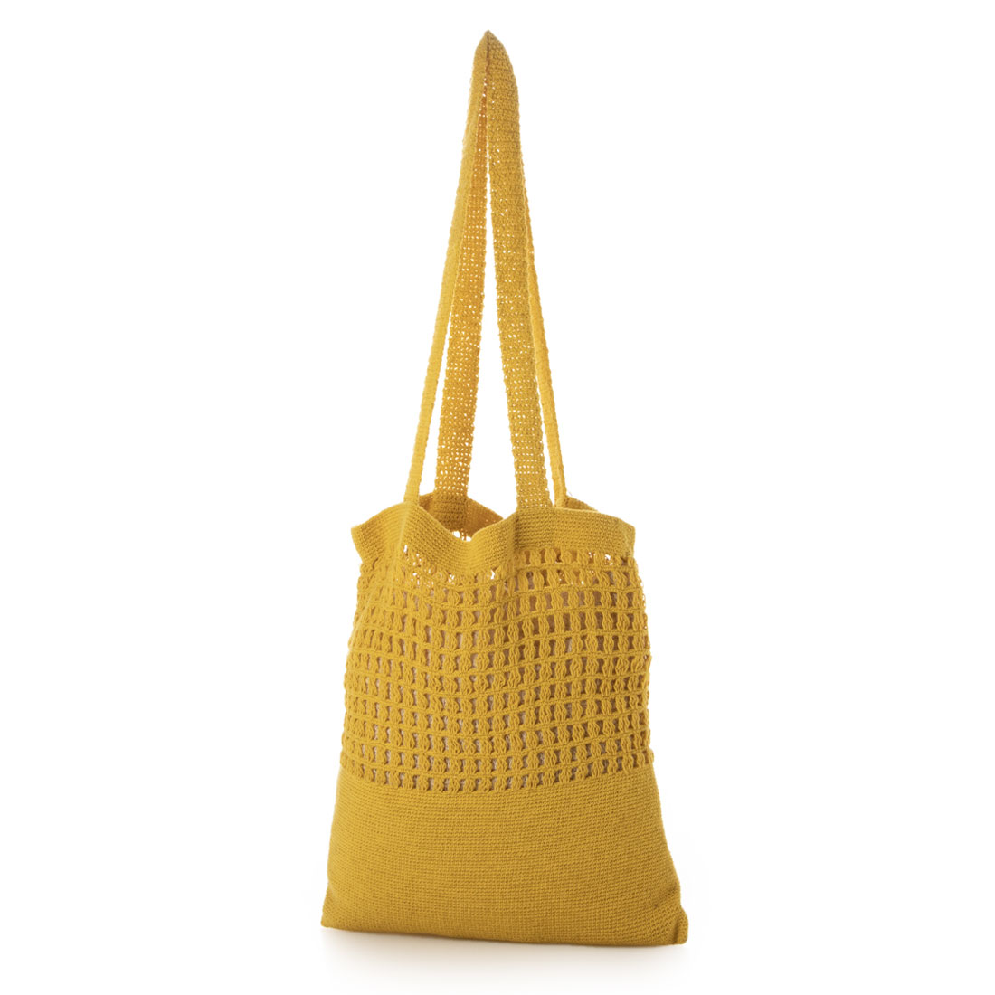 シー C-cie- A1022 CT CROCHET NET W TOTE （イエロー） イエロー