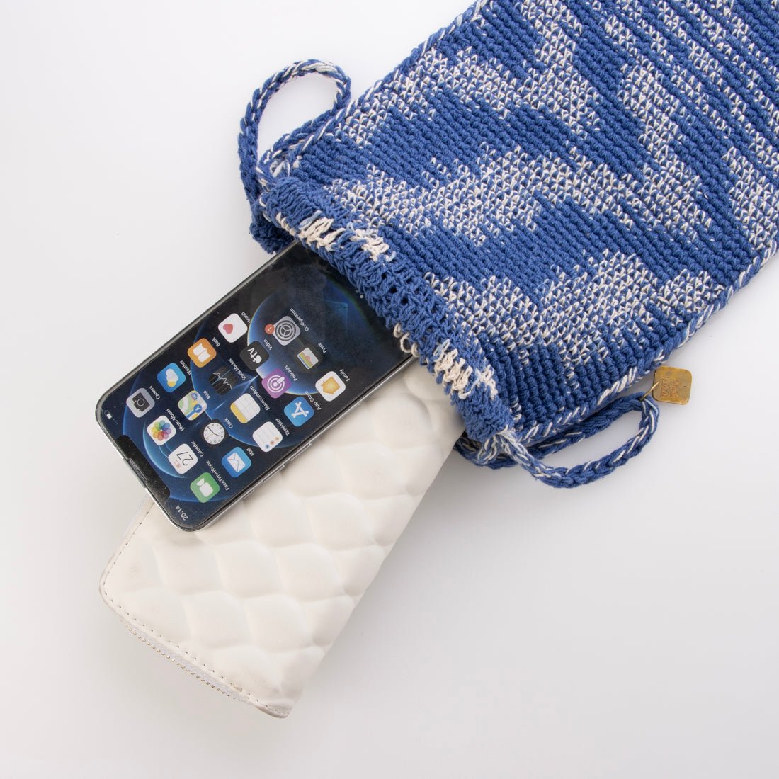 シー C-cie- A1053 TIE-DYE POUCH （ネイビー） ネイビー