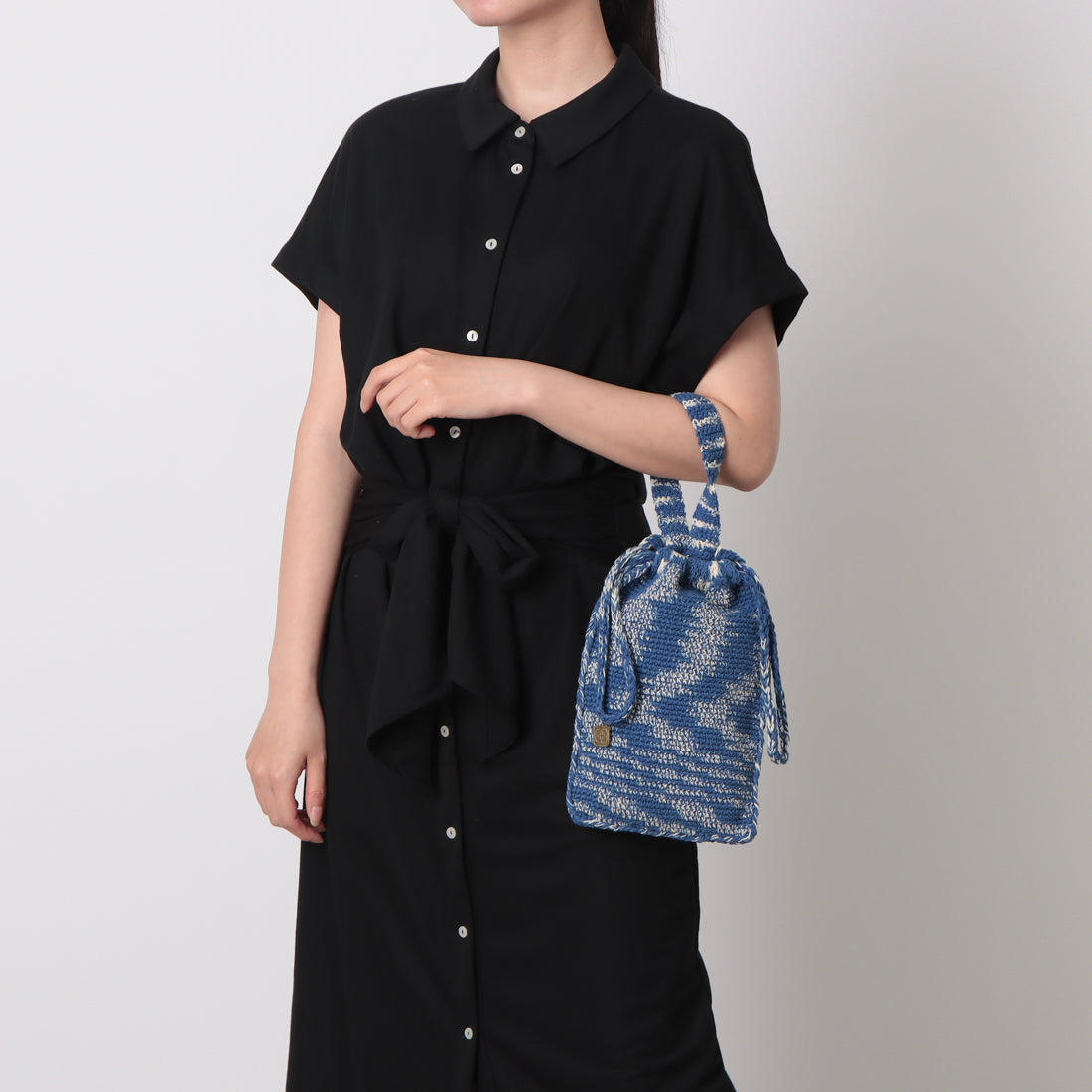 シー C-cie- A1053 TIE-DYE POUCH （ネイビー） ネイビー