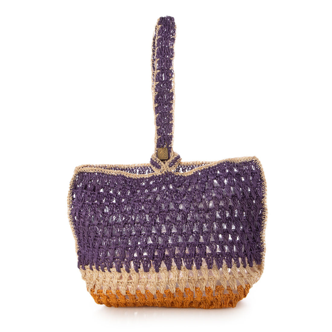シー C-cie- A1032 HEMMING 1 HANDLE BAG （パープル） パープル