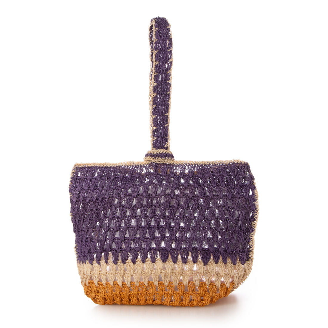 シー C-cie- A1032 HEMMING 1 HANDLE BAG （パープル） パープル