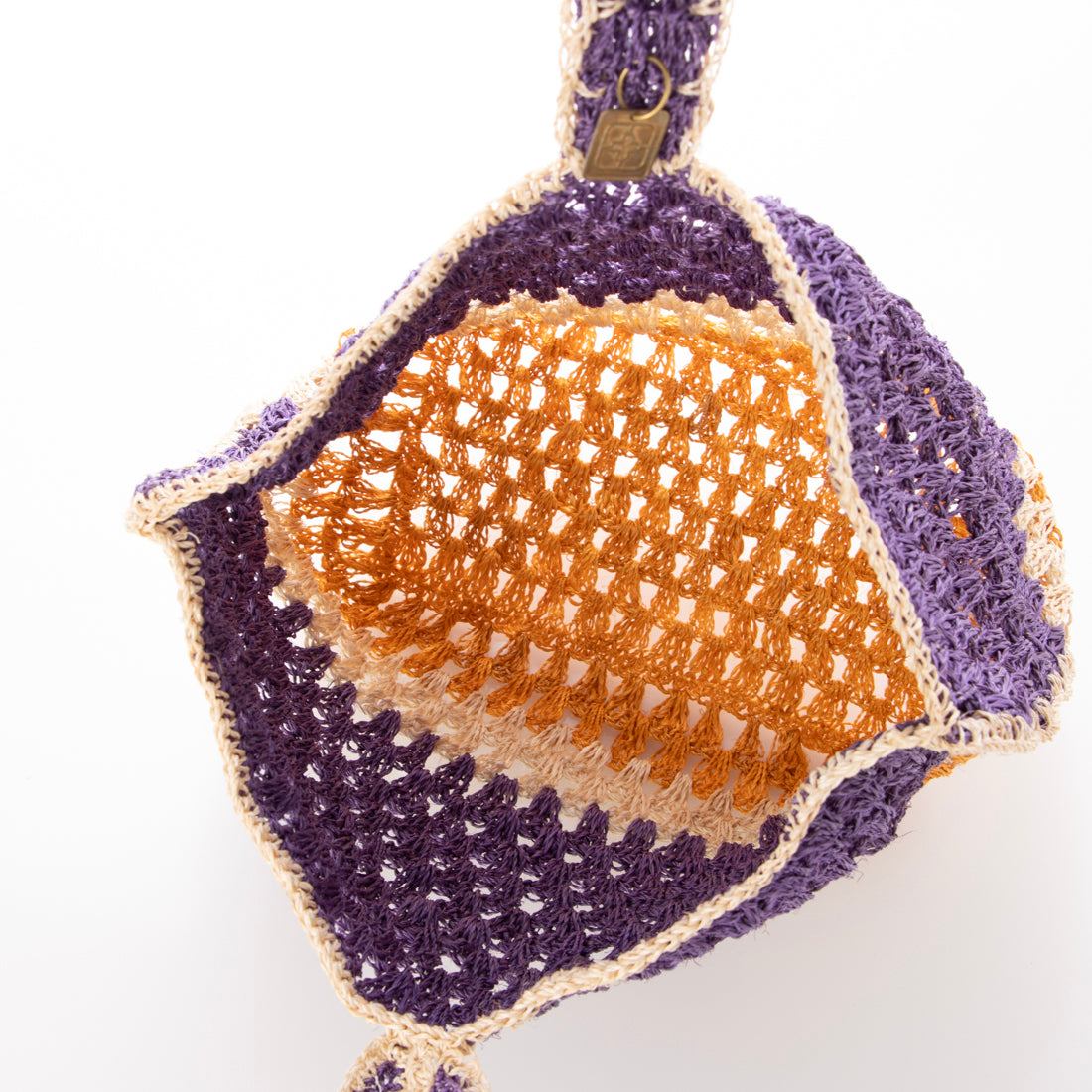シー C-cie- A1032 HEMMING 1 HANDLE BAG （パープル） パープル