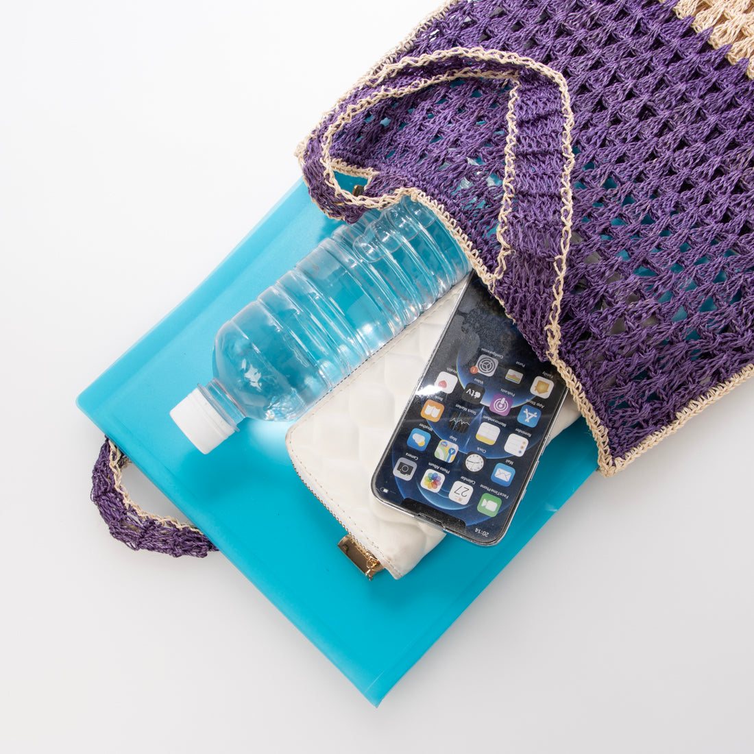 シー C-cie- A1031 HEMMING TOTE （パープル） パープル