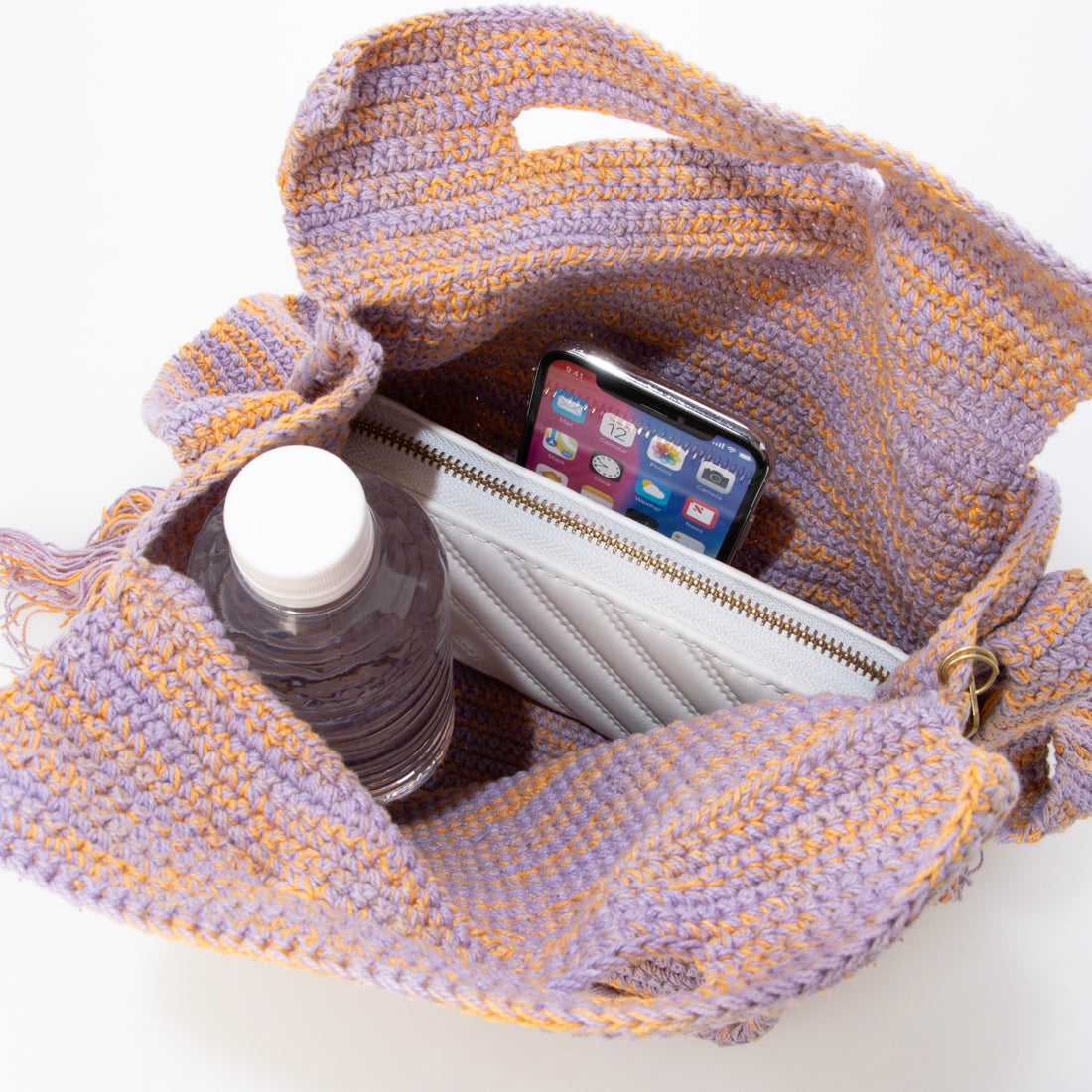 シー C-cie- A1152 TIE-DYE SQUARE BAG （パープル） パープル