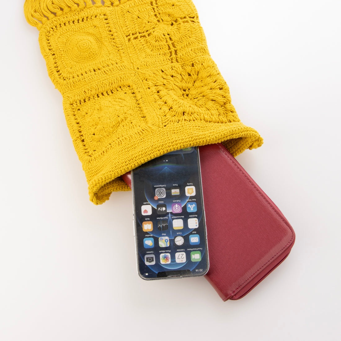 シー C-cie- C7596 SUNNY CROCHE FRNG TT （イエロー） イエロー