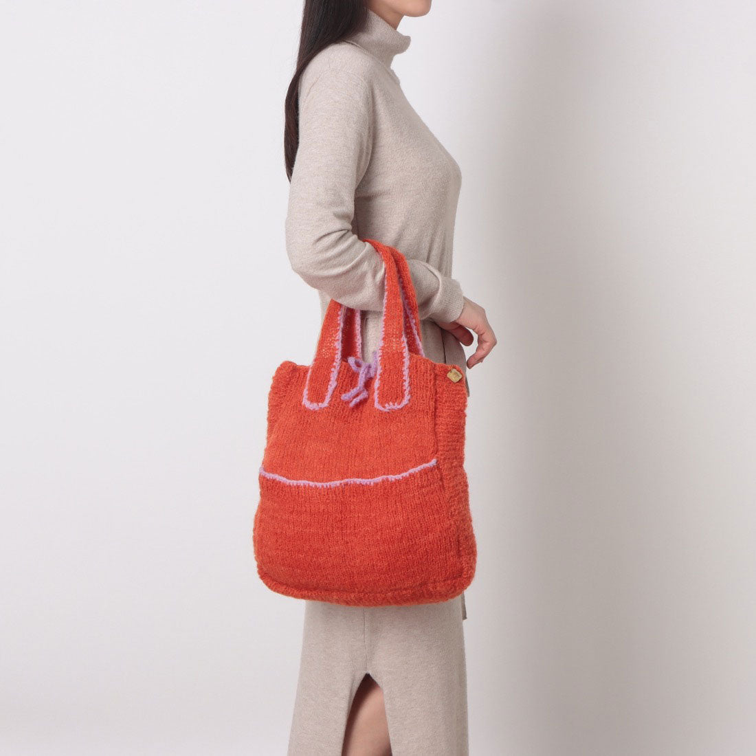 シー C-cie- A1199 FOG TOTE （オレンジ） オレンジ