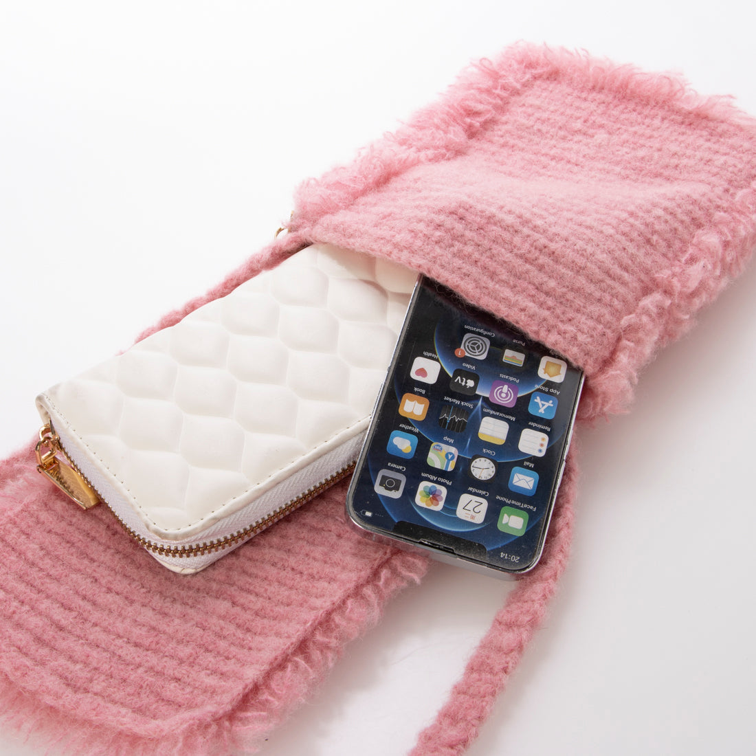 シー C-cie- A1253 KNIT FUR HOLDER （ピンク） ピンク