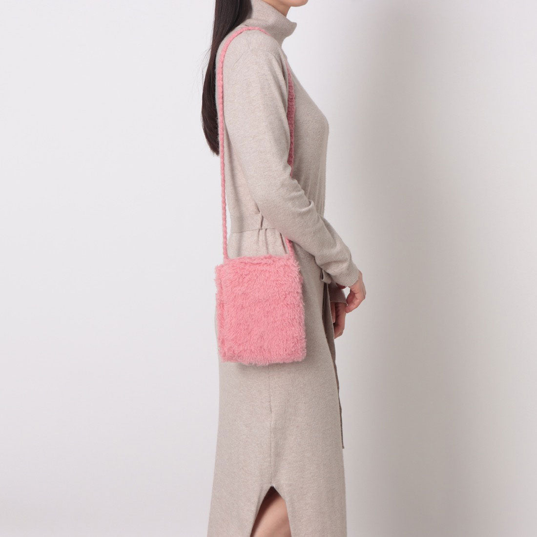 シー C-cie- A1253 KNIT FUR HOLDER （ピンク） ピンク