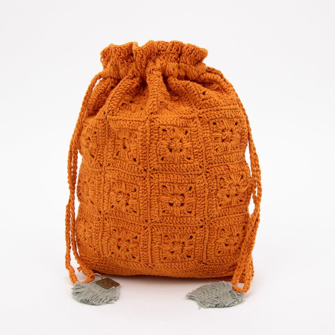 シー C-cie- C7752 PANSY CROCHET POUCH （オレンジ） オレンジ