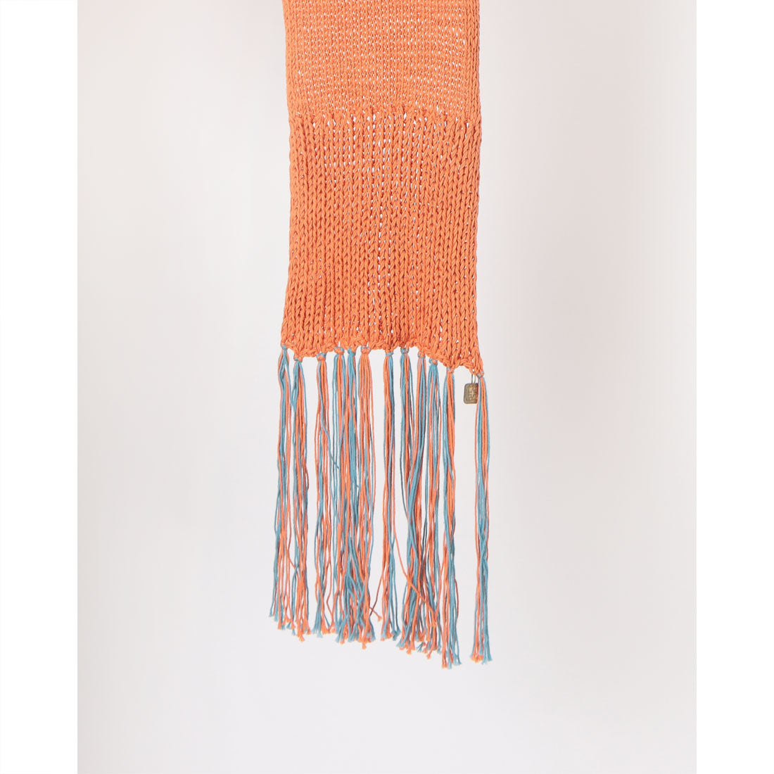 シー C-cie- A1084 FLUFFY RIB MUFFLER （オレンジ） オレンジ