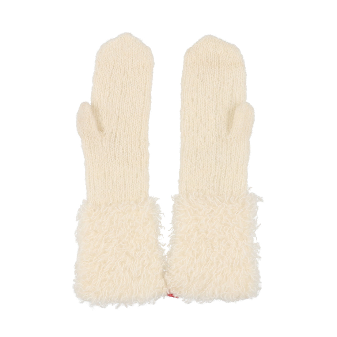 シー C-cie- A1249 KNIT FUR GLOVE （ホワイト） ホワイト