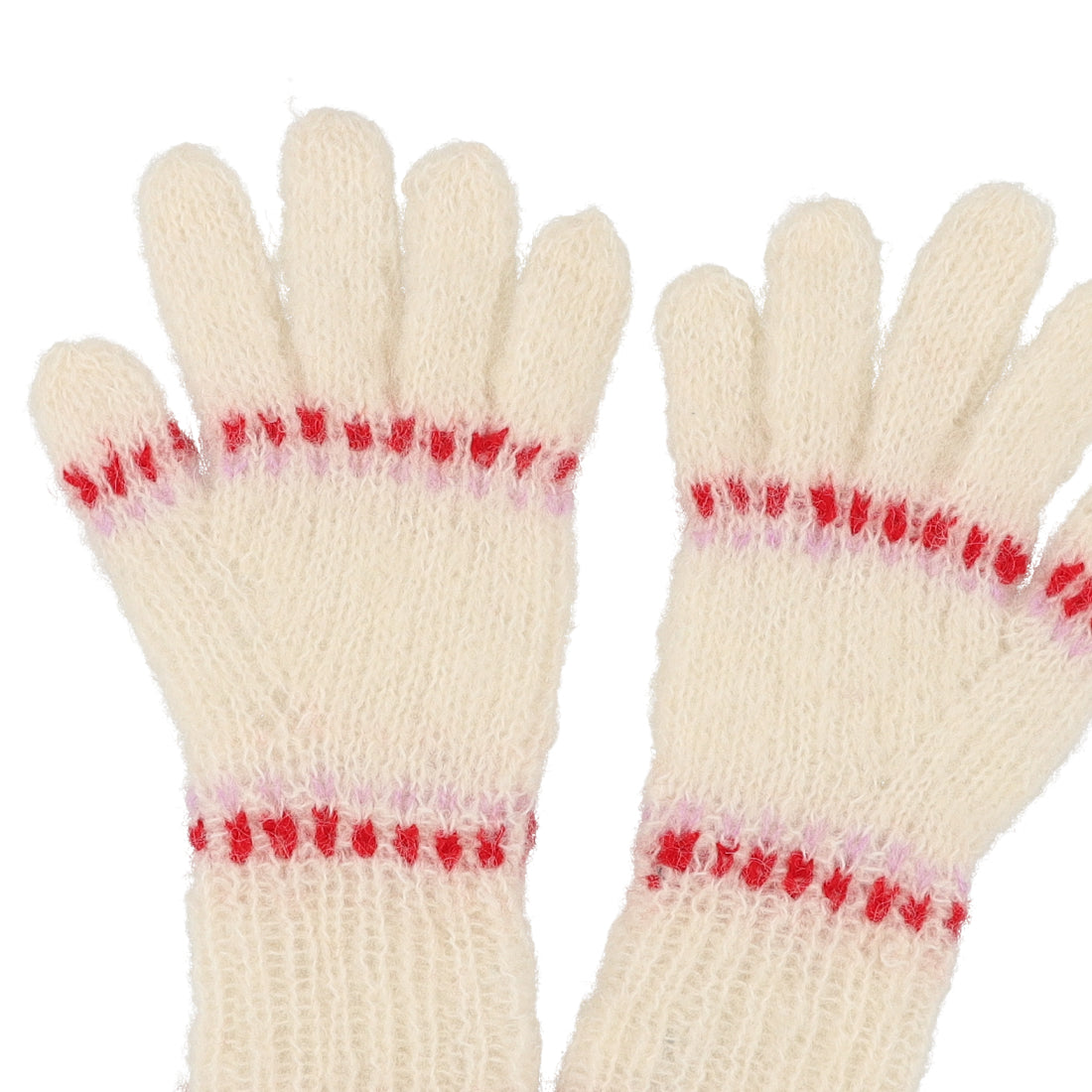 シー C-cie- A1268 KNIT GLOVE （ホワイト） ホワイト