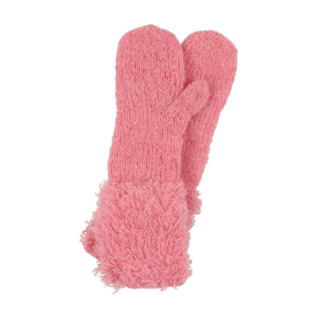 シー C-cie- A1249 KNIT FUR GLOVE （ベイビーピンク） ベイビーピンク