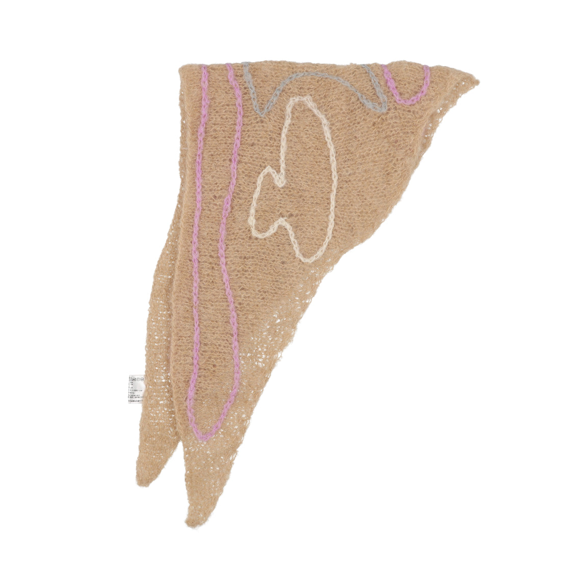 シー C-cie- A1204 CONTOUR SCARF （ベージュ） ベージュ