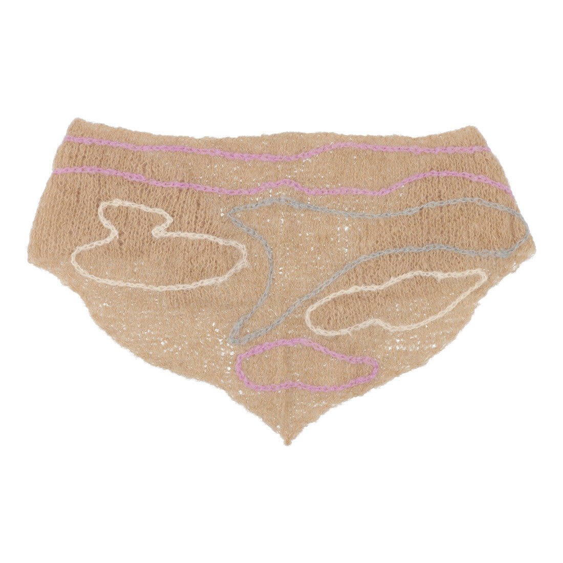 シー C-cie- A1204 CONTOUR SCARF （ベージュ） ベージュ