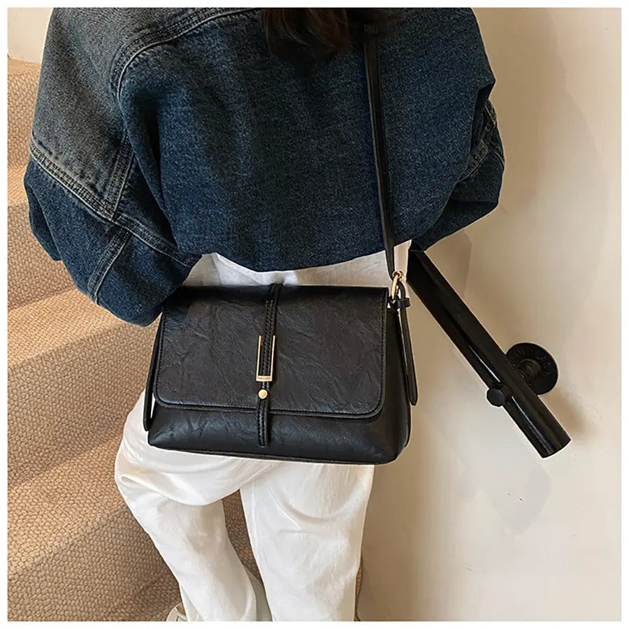 カルペディエム Carpe diem スクエアショルダーバッグ コンパクト オフィスカジュア puショルダーバッグ レザーバッグ 斜めかけバッグ お出掛け 大人可愛い ハンドバッグ 肩掛けバッグ （ブラウン） ブラウン