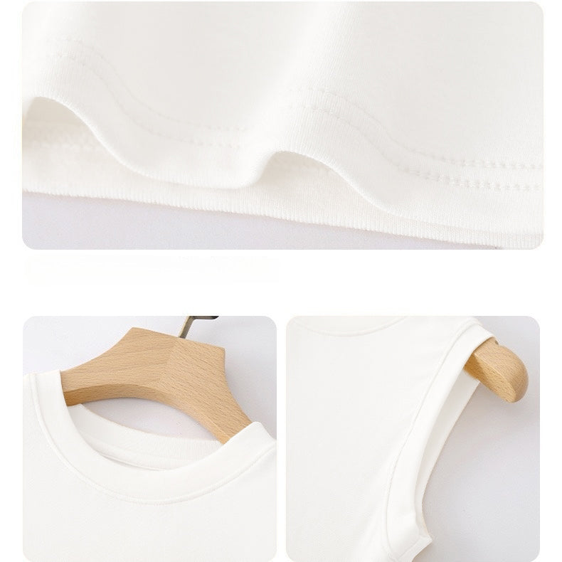 カルペディエム Carpe diem タンクトップ インナー ノースリーブ Tシャツ タンクトップ 夏 トップス サマートップス インナー プルオーバー カジュアル シンプル 無地 着回し ベーシック 定番タンクトップ 伸縮性 （ブラウン） ブラウン