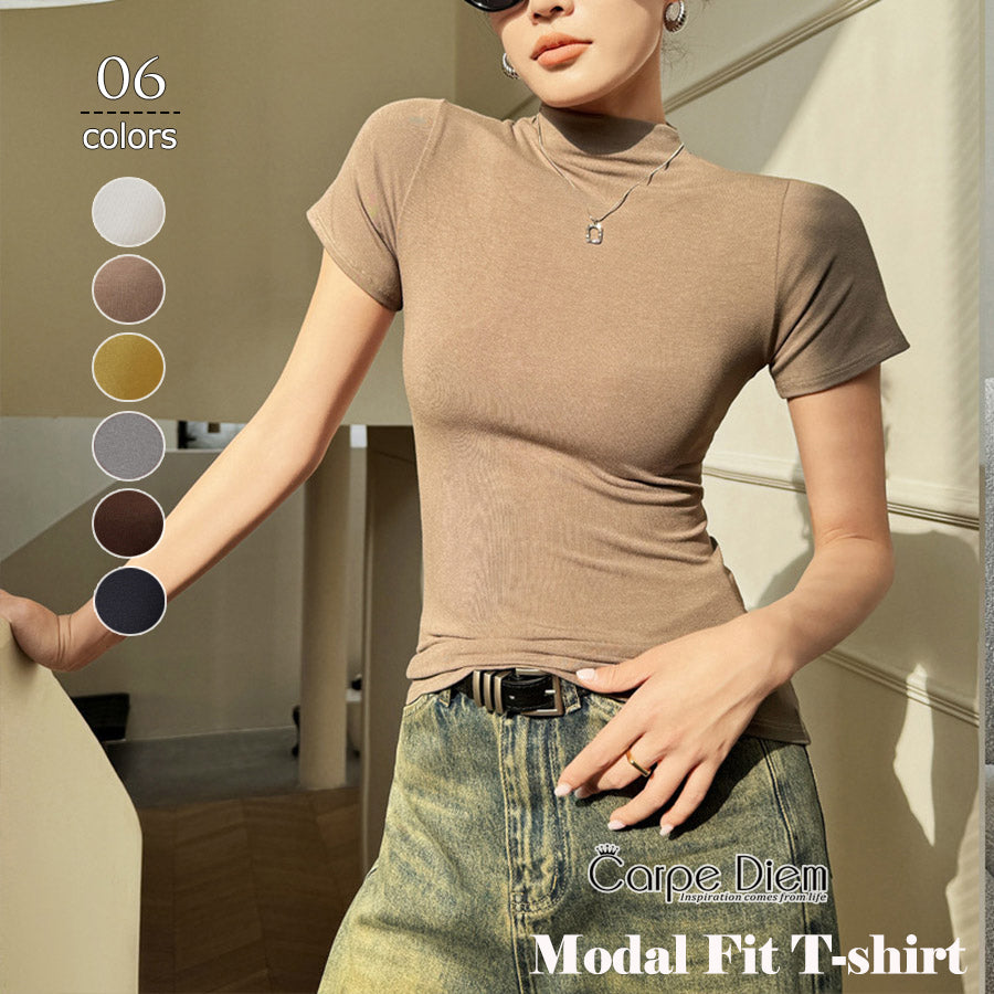 カルペディエム Carpe diem ゆるトップス ニット レディース プルオーバー 半袖 tシャツ 夏t Uネック フレンチスリーブ きれいめ サマーニット 接触冷感 トップス オフィス （ダークグレー） ダークグレー