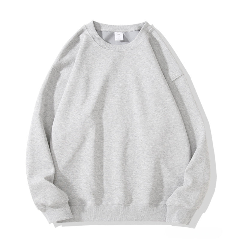 カルペディエム Carpe diem 無地トレーナー 秋冬トップス 体型カバー スウェット トレンド感 長袖プルオーバー 韓国風 着やせ （ライトベージュ） ライトベージュ