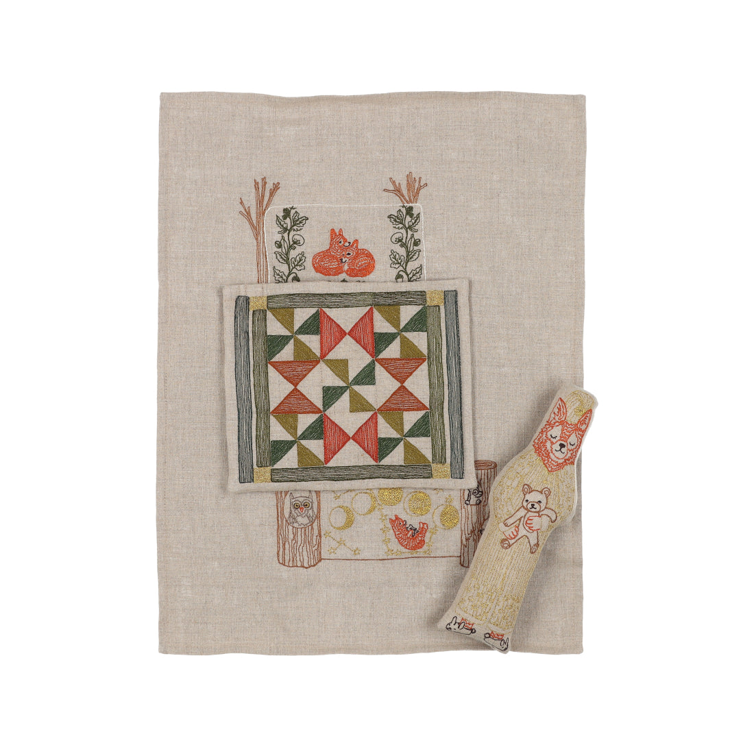 コーラルアンドタスク Coral&Tusk 【正規取扱店】Pillows case 30x40 Goodnight Fox w/p （FREE） FREE