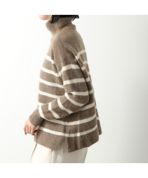 C.T. Plage Sweater CT24102 Knit Stripe Turtleneck
