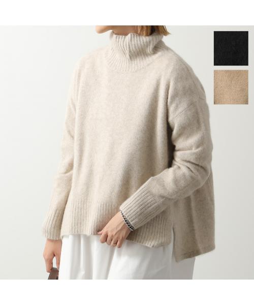 C.T. Plage C.T.plage Sweater Raccoon Fox Turtle Neck Pullover CT23335