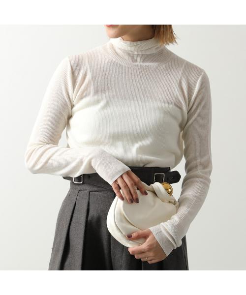C.T. Plage C.T. Plage C.T. Plage Sweater Original light wool rib turtle 5540H-1