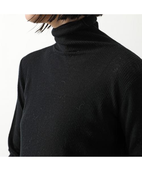 C.T. Plage C.T. Plage C.T. Plage Sweater Original light wool rib turtle 5540H-1