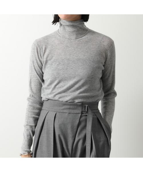 C.T. Plage C.T. Plage C.T. Plage Sweater Original light wool rib turtle 5540H-1