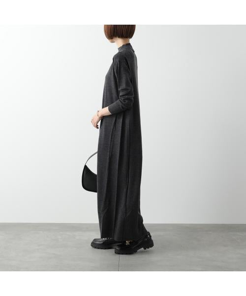 シーティー・プラージュ シーティープラージュ C.T.plage ワンピース Rws wool high neck dress CT24307 （15/BLK-ブラック） 15/BLK-ブラック