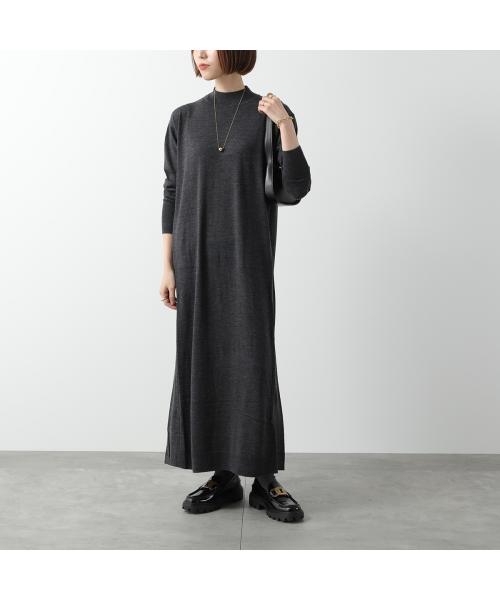 シーティー・プラージュ シーティープラージュ C.T.plage ワンピース Rws wool high neck dress CT24307 （14/CGY-チャコールグレー） 14/CGY-チャコールグレー
