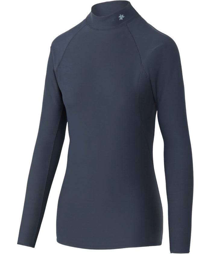 シースリーフィット C3fit シースリーフィット C3fit KODENSHI WARM HIGH NECK LONG SLEEVES 保温インナー アンダー ウェア レディース ウィメンズ （BK BLACK） BK BLACK