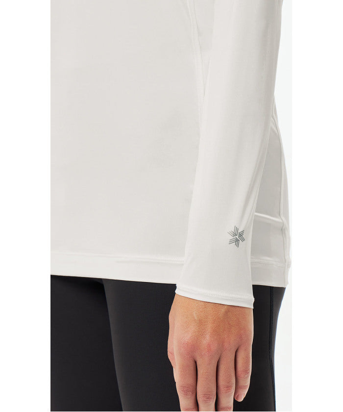 シースリーフィット C3fit シースリーフィット C3fit クーリングモックネックロングスリーブ ボディウェア レディース トップス Cooling Mock Neck Long Slee （BK ブラック） BK ブラック