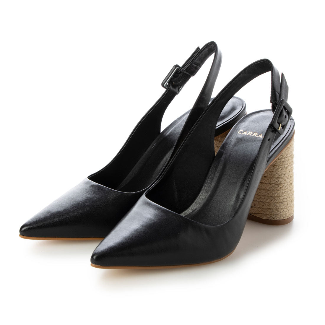 CARRANO pointed toe slingback pumps