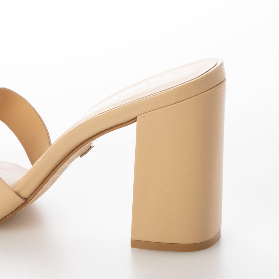 CARRANO 8.5cm heel mule sandals