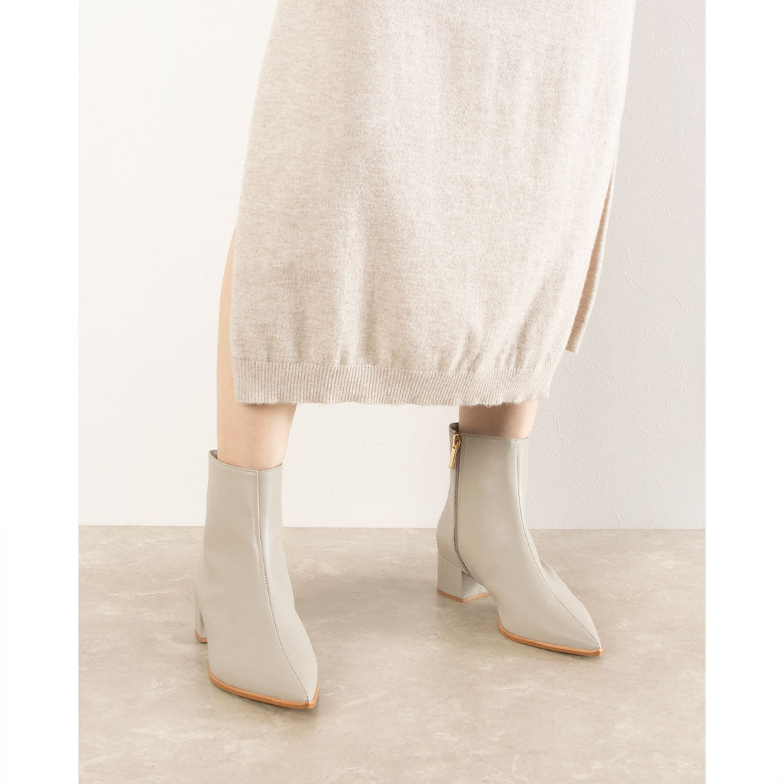 CARRANO Leather Short Boots
